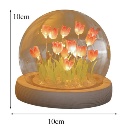 Artificial Tulip Flower Night Light LED Night Lamp